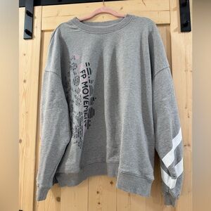 FP Movement All Star Oversize Graphic Sweatshirt
